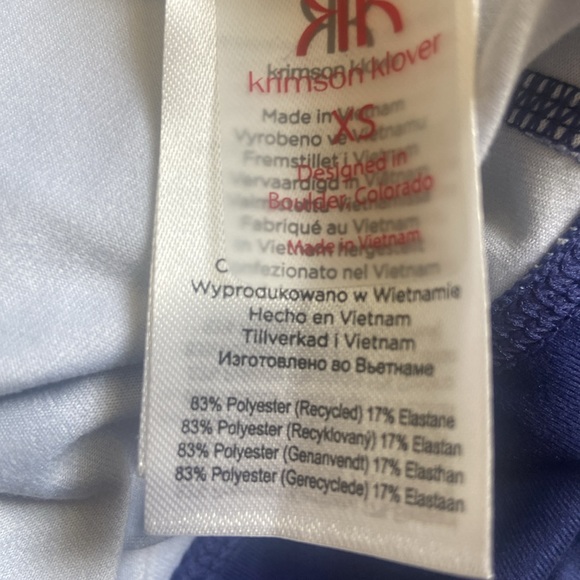 XS 🔖 KRIMSON KLOVER Sunshine Legging (Women's) Stars Navy $99 - Picture 8 of 8